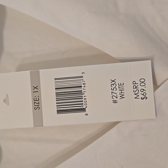 Alexander Jordan White Long Sleeve Button Up Shirt - Picture 4 of 10